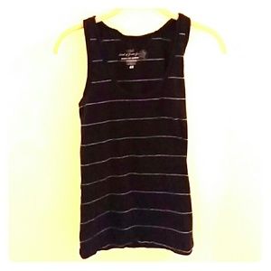 Black striped Tank